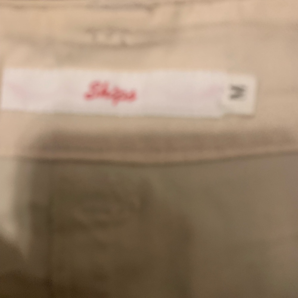 Cream Beige pencil skirt